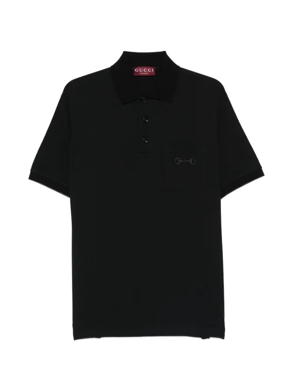 Cotton Polo Shirt - Gucci