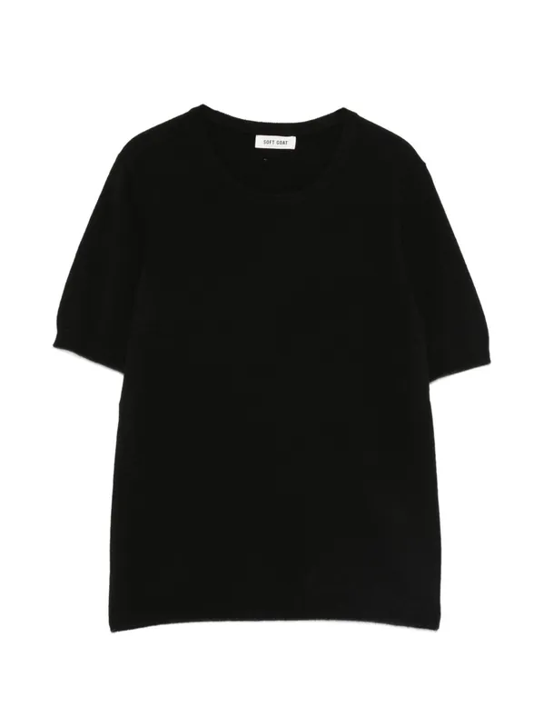 Cashmere Crewneck Sweater - Soft Goat