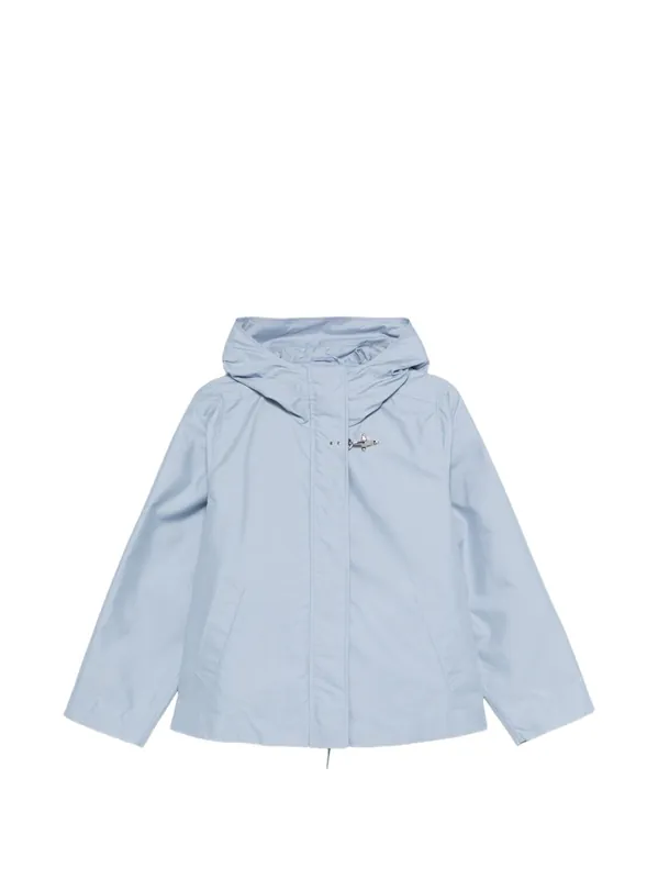 Short Hooded Parka Coat - Fay