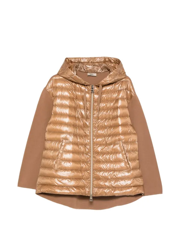 Cotton And Nylon Down Jacket - Herno