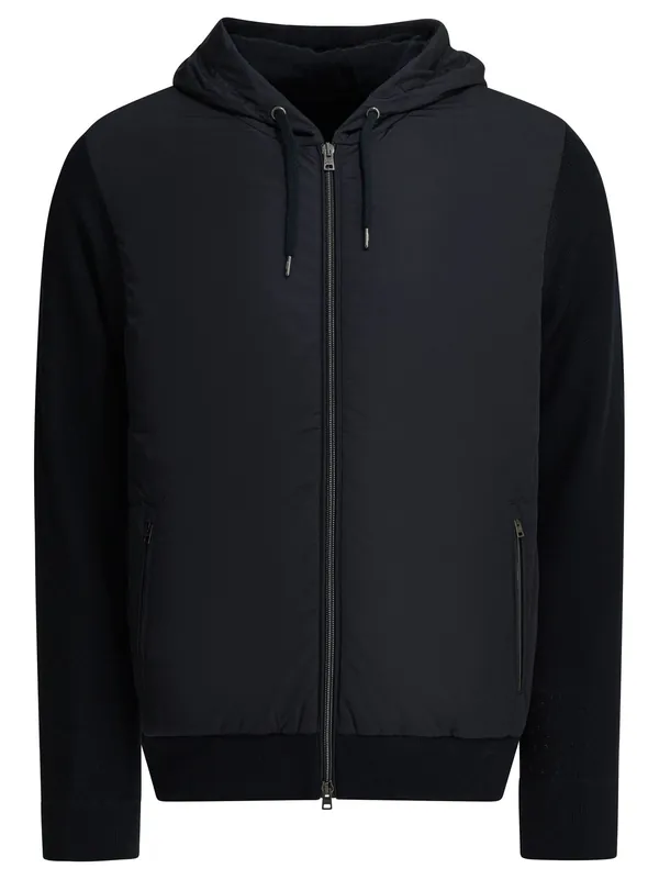 Lightweight Hooded Jacket Jackets And Coats Blue - Herno