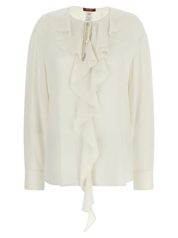 Mstepica Shirt And Blouse White - Max Mara