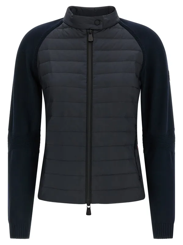 Padded Cardigan Sweaters And Cardigans Blue - Moncler Grenoble