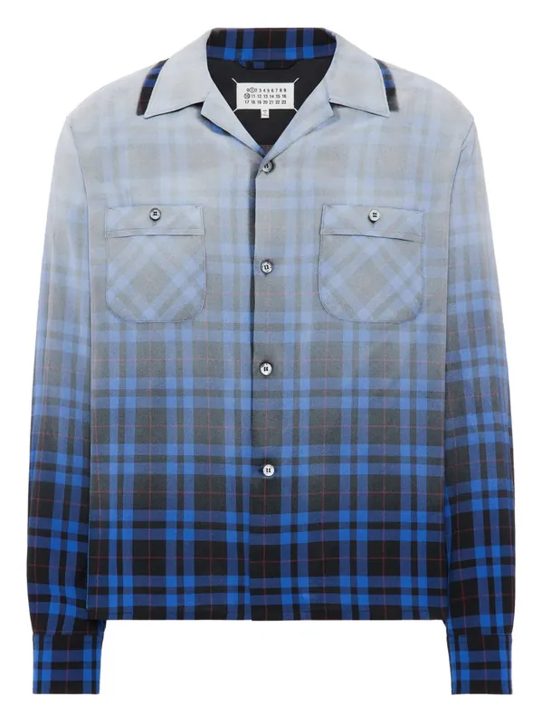 Checked Cotton Shirt - Maison Margiela