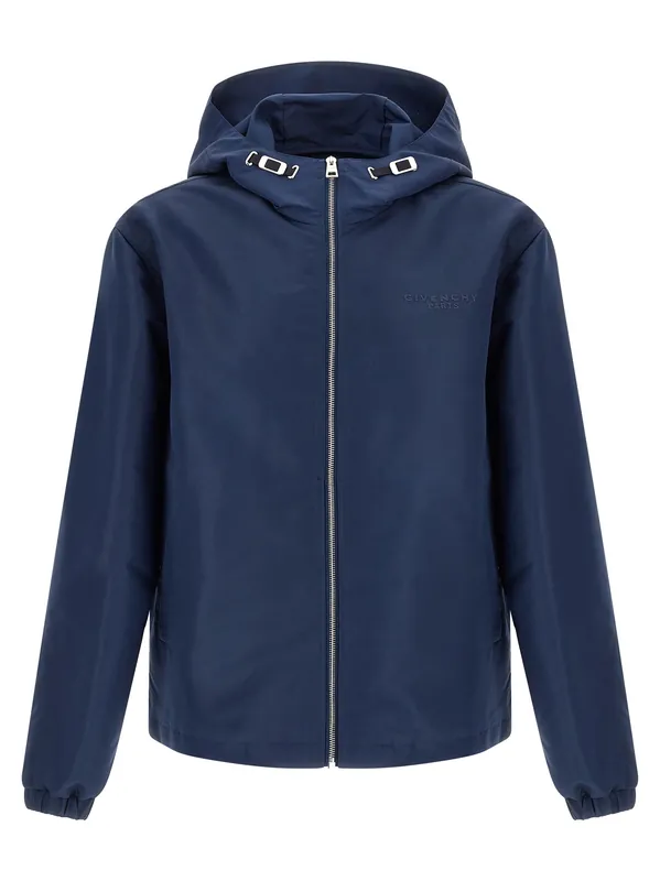 Givenchy Paris Puffer Jackets Blue
