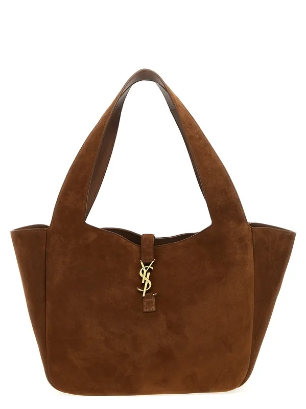 Le 5 À 7 Bea Shoulder Bags Brown - Saint Laurent