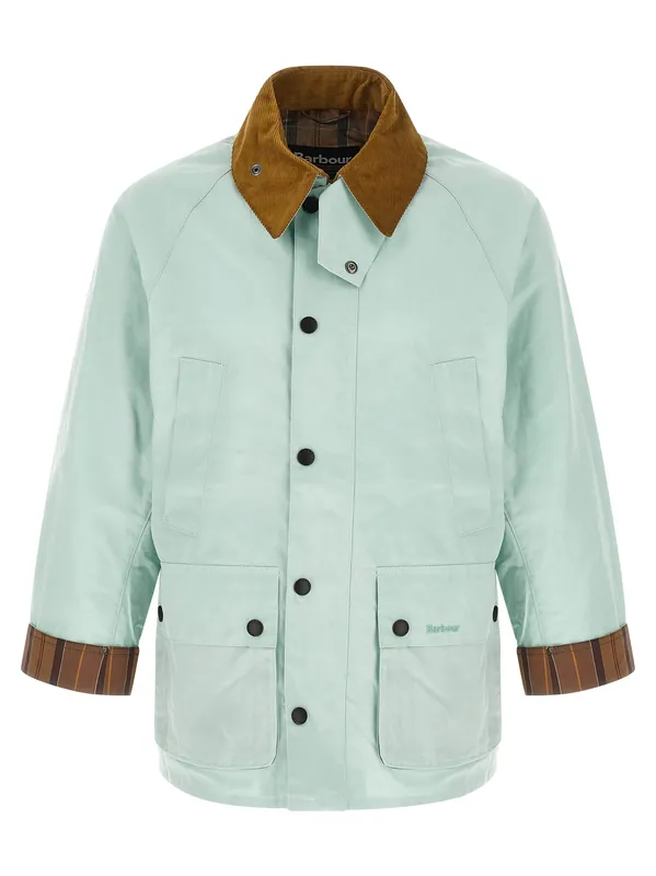 Bedale Puffer Jackets Light Blue - Barbour
