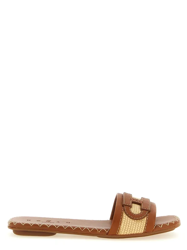 H685 Sandals Brown - Hogan
