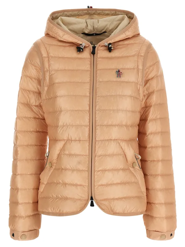 Karura Puffer Jackets Pink - Moncler Grenoble