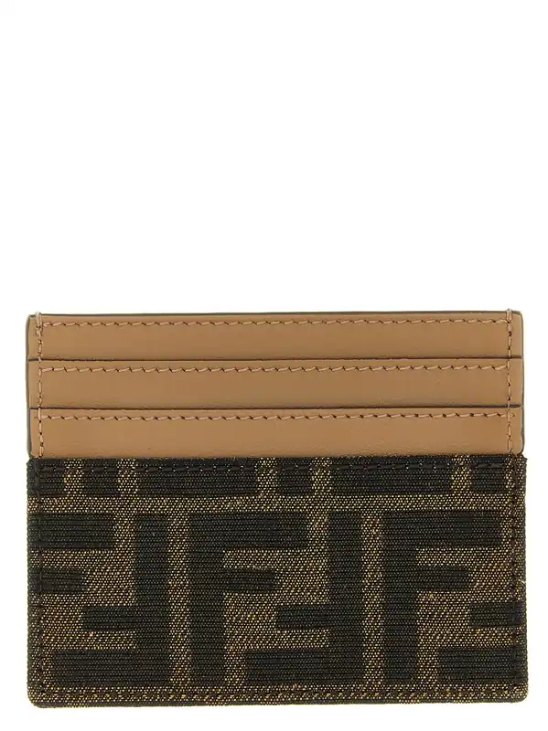 Baguette Wallets And Card Holders Brown - Fendi