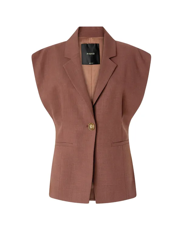 Floella Sleeveless Blazer - Pinko