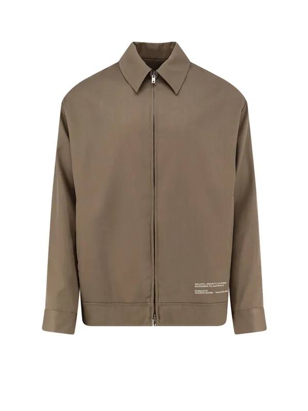 Coach Wool And Cotton Jacket - Golden Goose