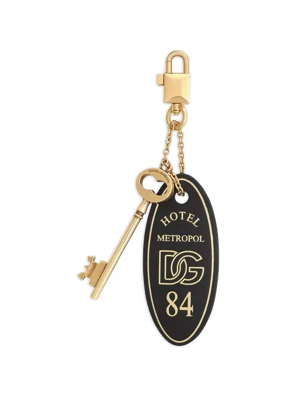Keychain With Logo Appliqué - Dolce & Gabbana