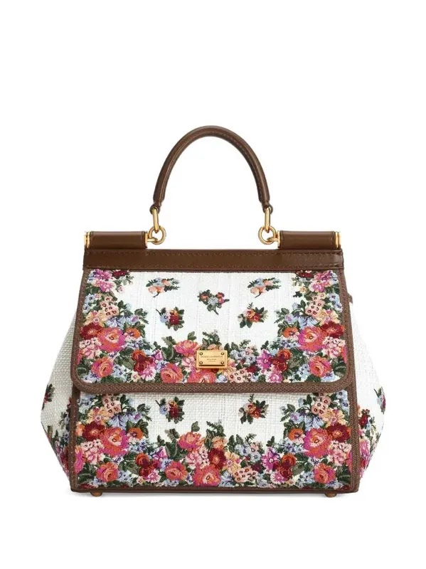 Floral Tote Bag - Dolce & Gabbana