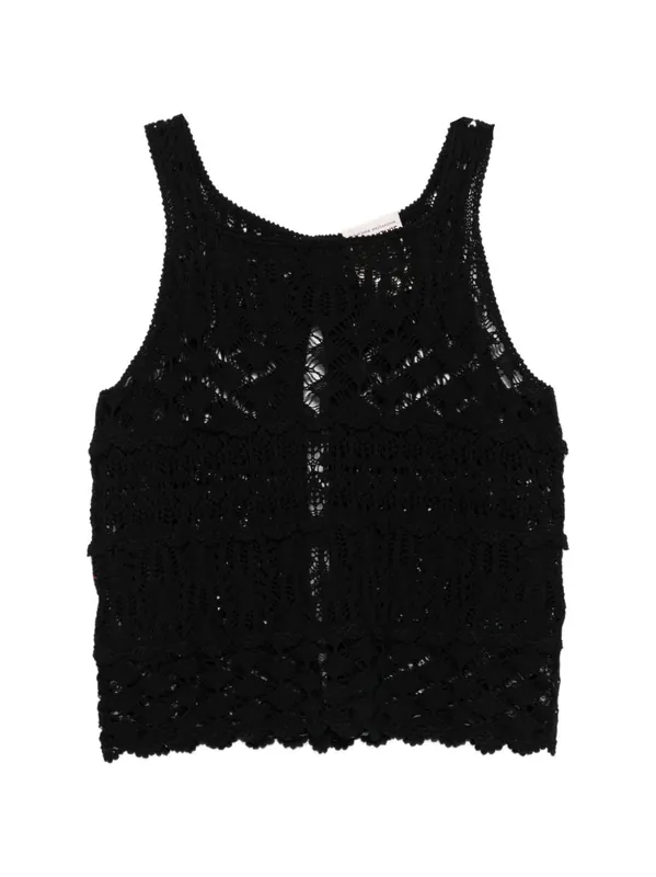Shelley Cotton Tank Top - Semicouture