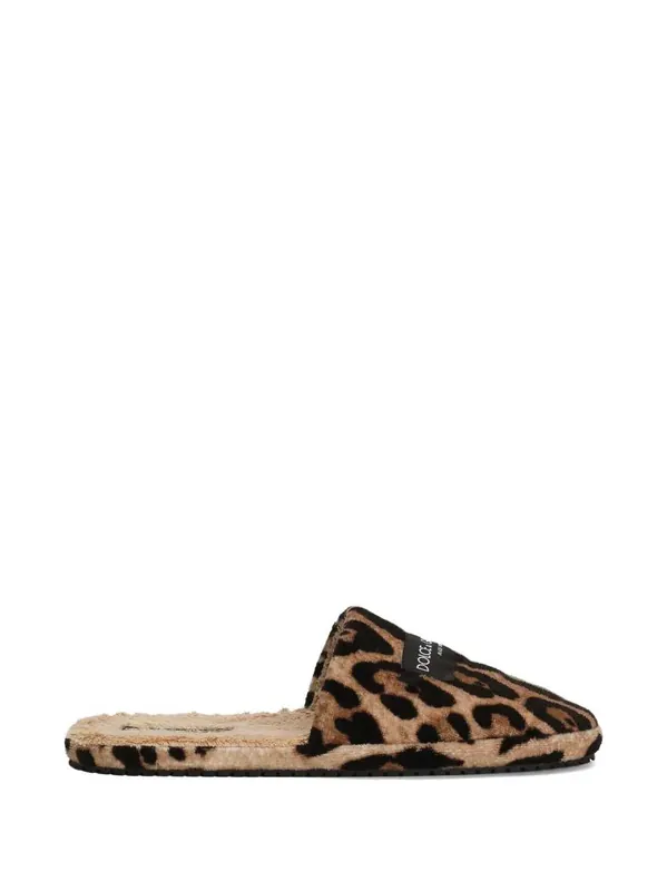Printed Slippers - Dolce & Gabbana