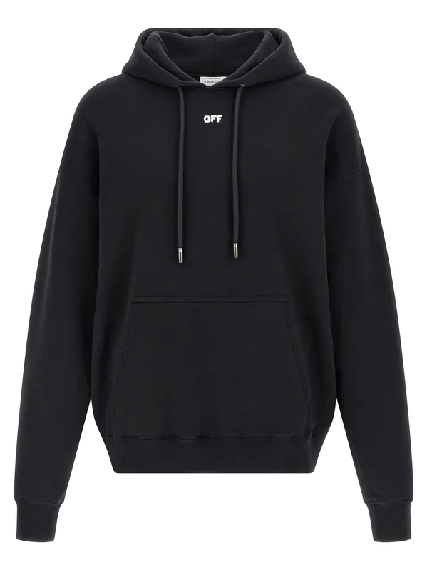 Paint Arrow Skate Sweatshirt Black - Off-White