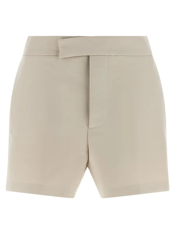 Cotton Bermuda Shorts Bermuda And Short Gray - Federica Bonifaci
