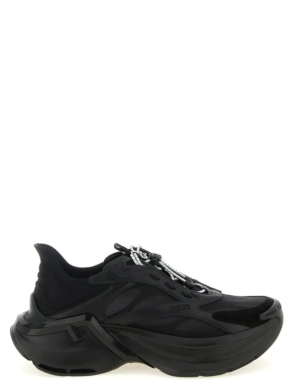 Fendi F-Light Sneakers Black