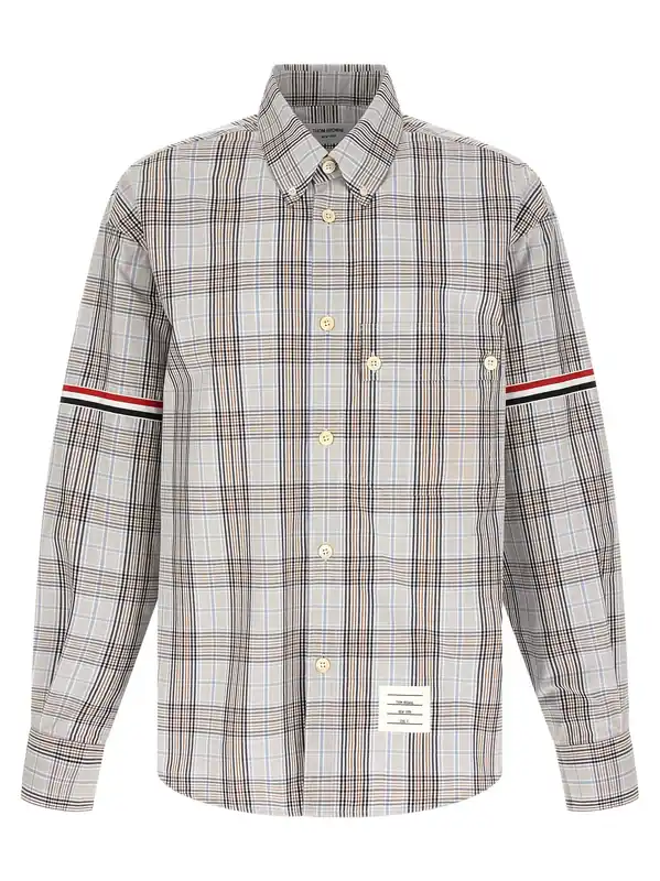 Oversized Rwb Shirt And Blouse Multicolor - Thom Browne