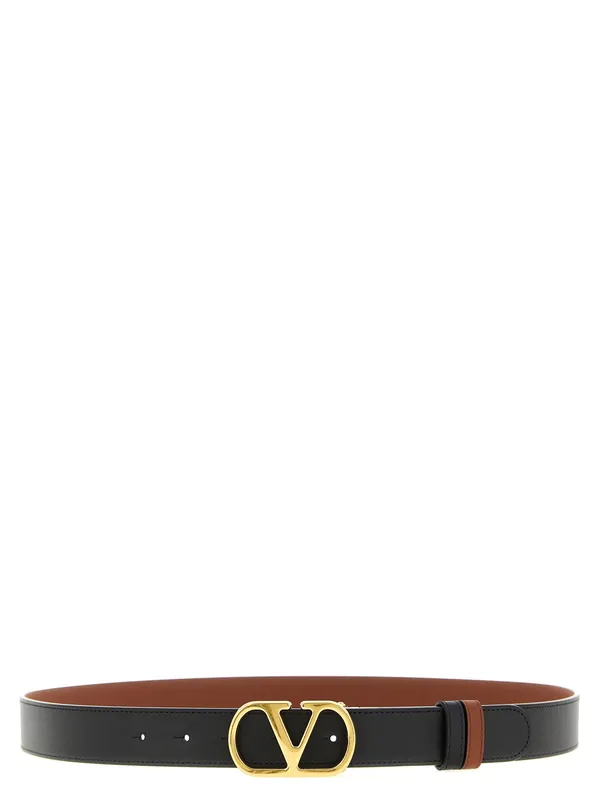 Valentino Garavani Reversible Vlogo Belt Belts Multicolor