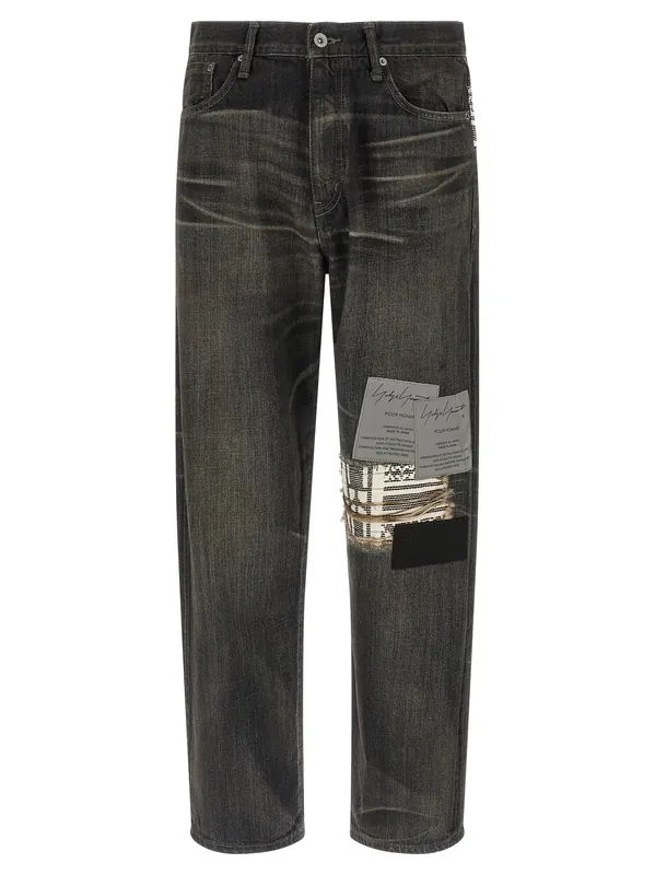 Savege Denim Jeans Black - Yohji Yamamoto