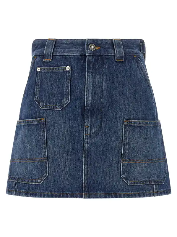 Denim Skirt Skirts Blue - Givenchy