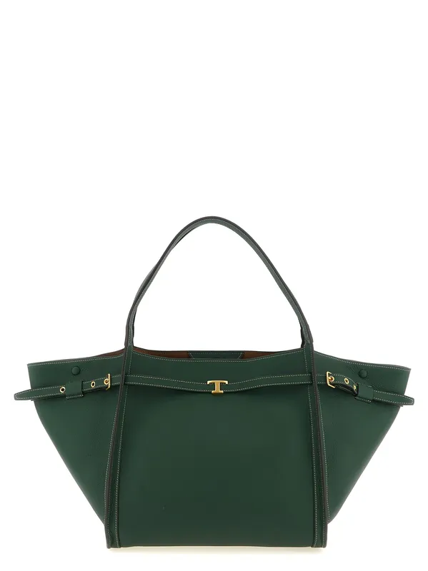 Tim Tote Bag Green - Tod's