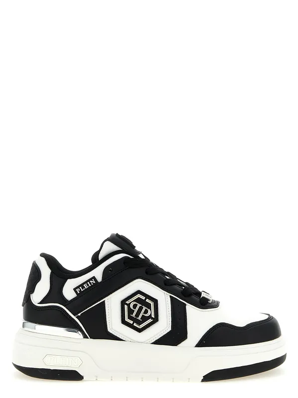Sk8r Sneakers White/Black - Philipp Plein