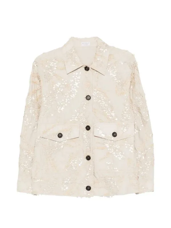 Sequined Jacket - Brunello Cucinelli