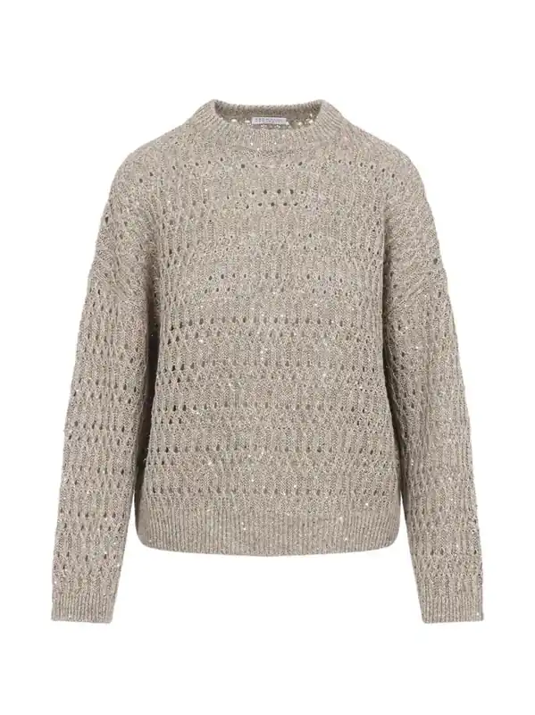 Patterned Sweater - Brunello Cucinelli