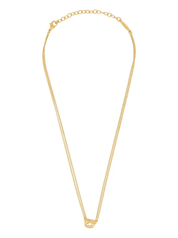 "Hooks" Pendant Necklace - Ferragamo