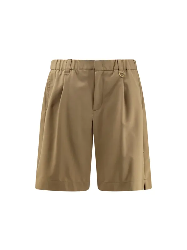 Wool Blend Bermuda Shorts - Laminar