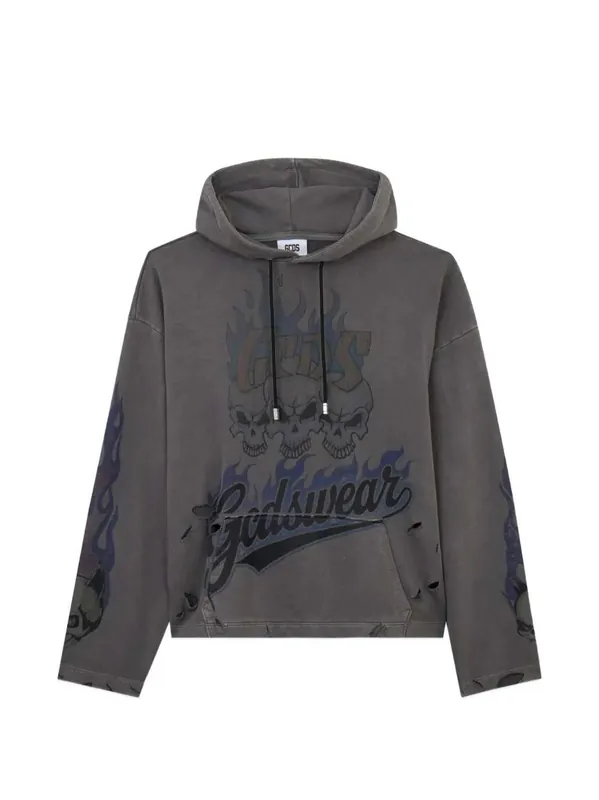 Printed Hoodie - GCDS