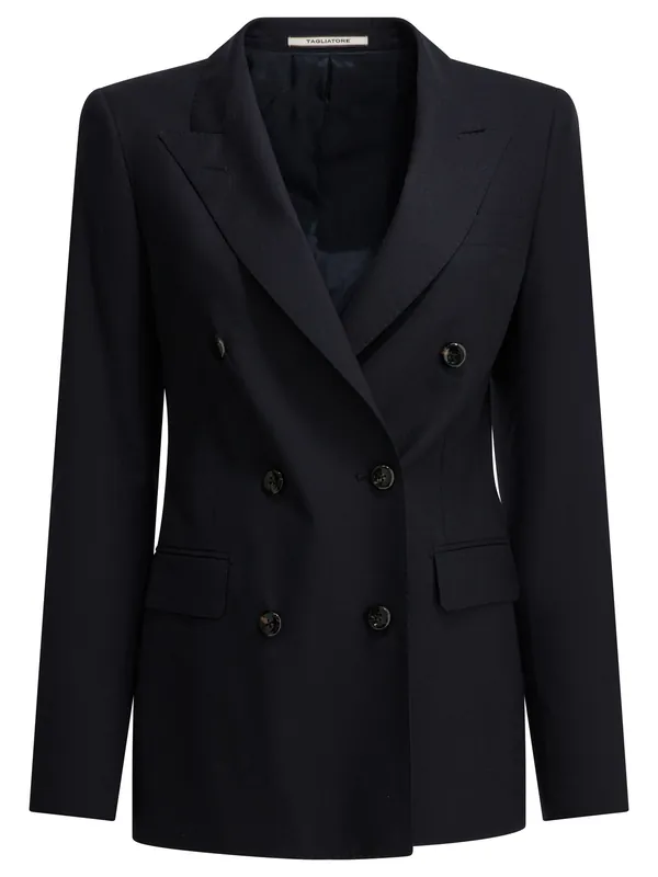 Parigi Jackets And Coats Blue - Tagliatore