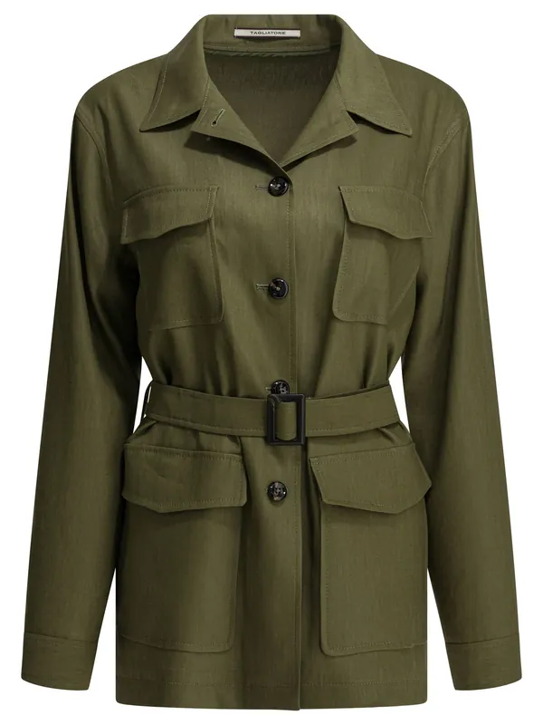 Lauren Jackets And Coats Green - Tagliatore