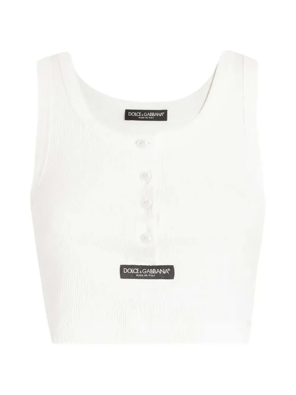 Ribbed Tank Top - Dolce & Gabbana
