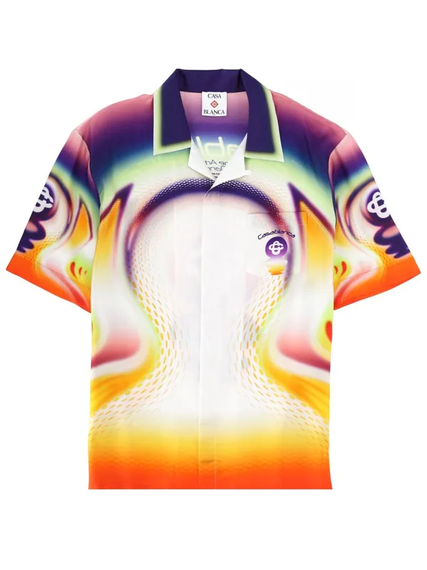 Printed Shirt - Casablanca