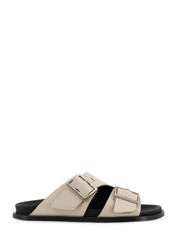 Alba Low Leather Sandals - Alohas