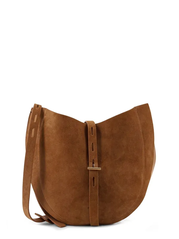 Suede Crossbody Bag - Minobossi