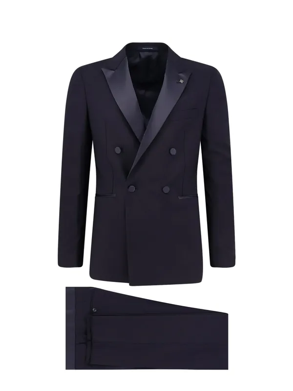 Virgin Wool Super 110'S Tuxedo - Tagliatore