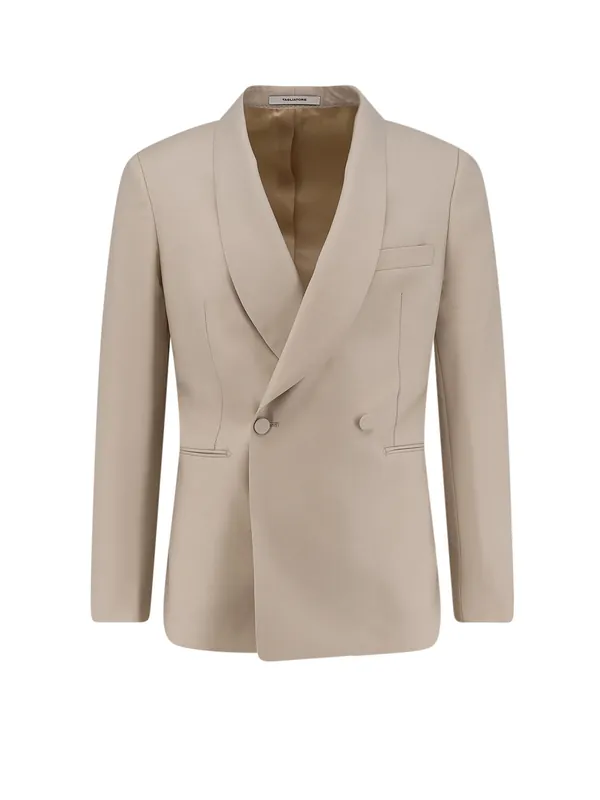 Merrill Virgin Wool Tuxedo Blazer - Tagliatore