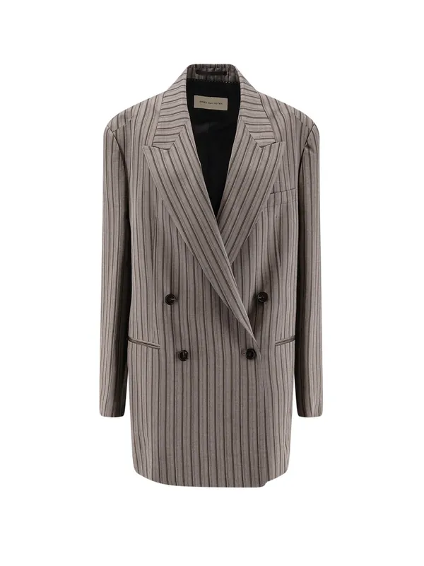 Bliss Oversize Viscose Blazer - Dries Van Noten