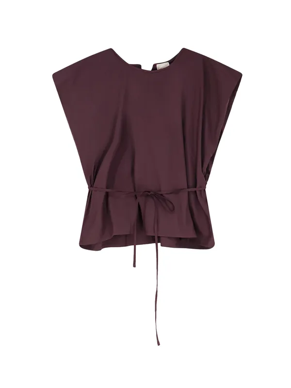 Cotton Top With Belt - Alysi