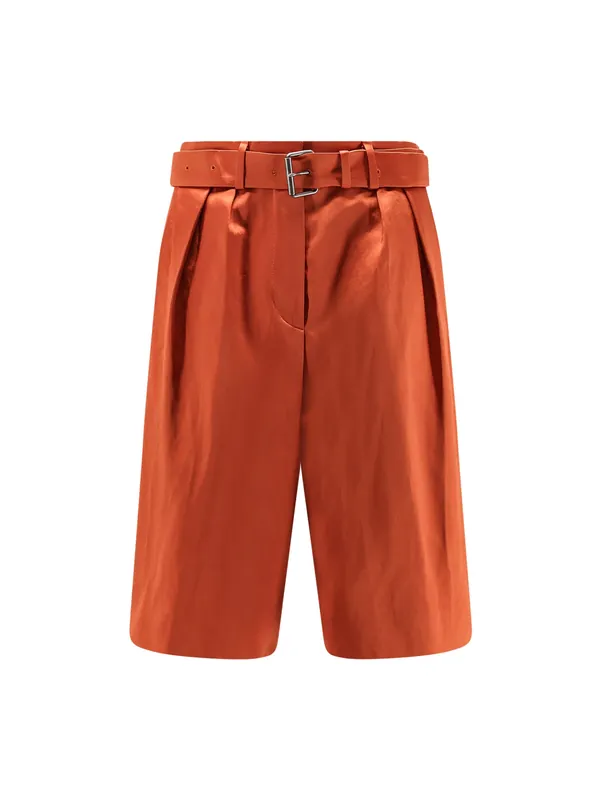 Cotton Blend Bermuda Shorts - Dries Van Noten