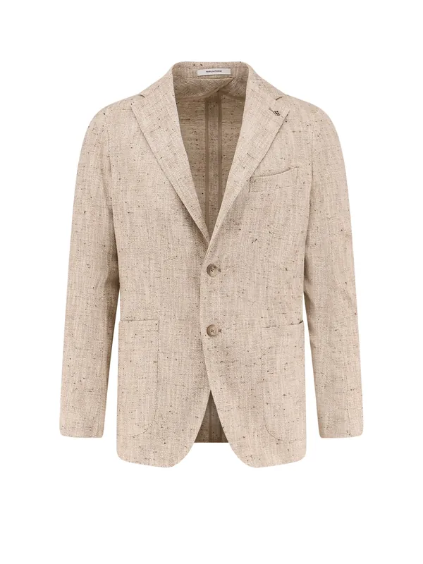 Cotton, Silk And Hemp Blazer - Tagliatore