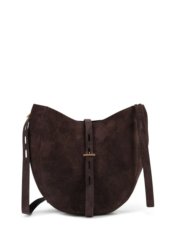 Suede Shoulder Bag - Minobossi