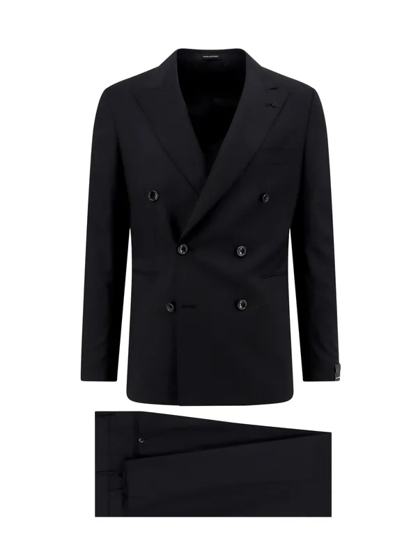 Double-Breasted Virgin Wool Suit
