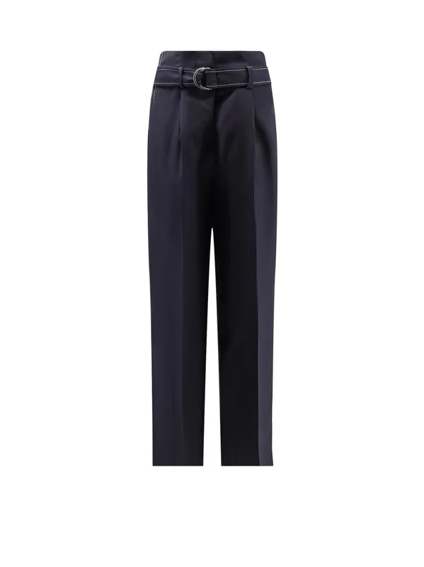 Irony Virgin Wool Trousers - Seafarer