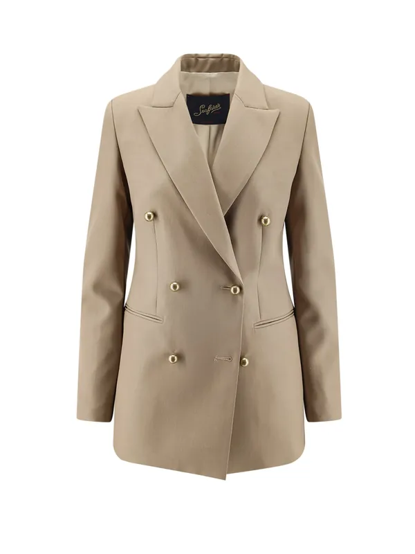 Betty Virgin Wool Blazer - Seafarer